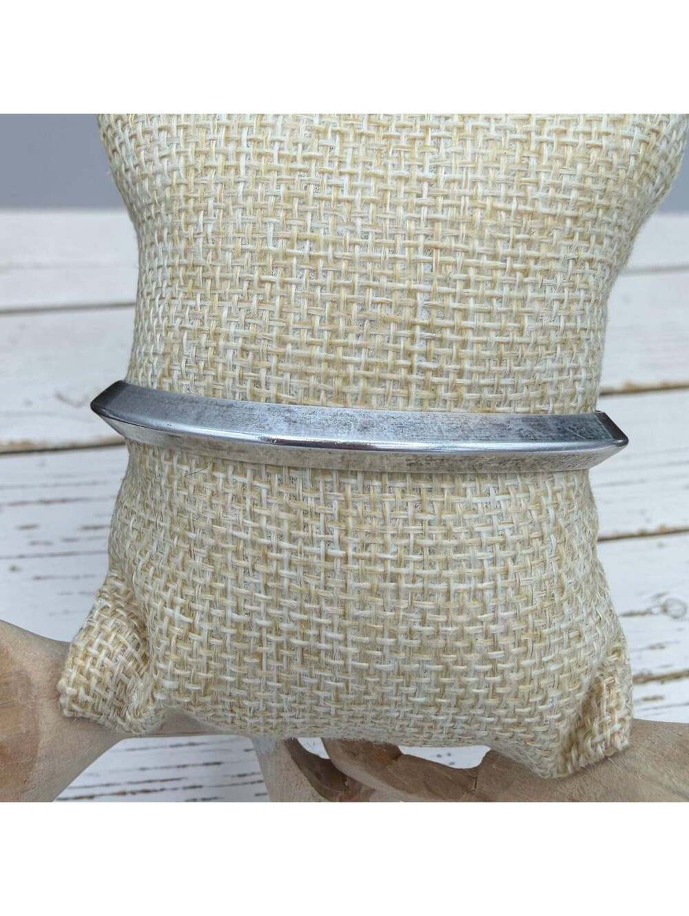 Thick Sterling Vintage Cuff